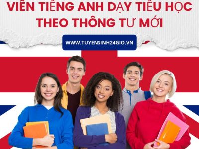 Chứng chỉ sư phạm giáo viên tiếng anh dạy tiểu học theo thông tư mới
