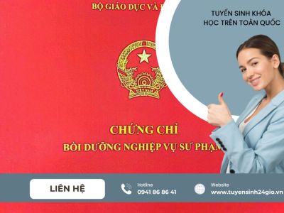 Chứng chỉ nghiệp vụ sư phạm cho giảng viên đại học - cao đẳng