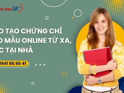 Đào tạo chứng chỉ bảo mẫu online từ xa, học tại nhà
