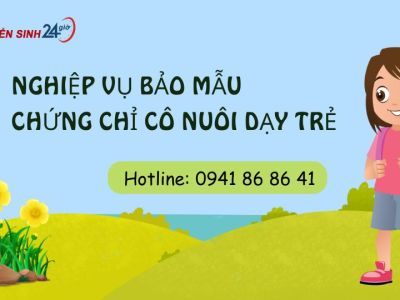 Nghiệp vụ bảo mẫu. Chứng chỉ cô nuôi dạy trẻ