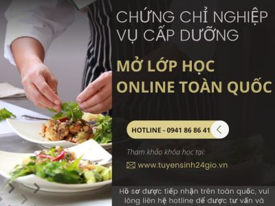 [Học online] Chứng chỉ hành nghề cấp dưỡng