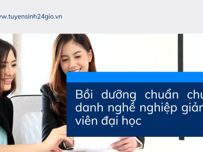 Chứng chỉ chuẩn chức danh nghề nghiệp Giảng viên đại học