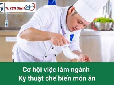 Quản trị chế biến món ăn học trường nào? 