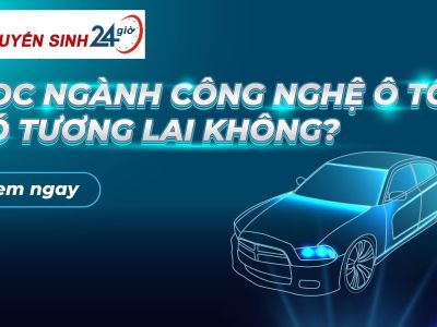 Học ngành công nghệ ô tô ra làm gì ?