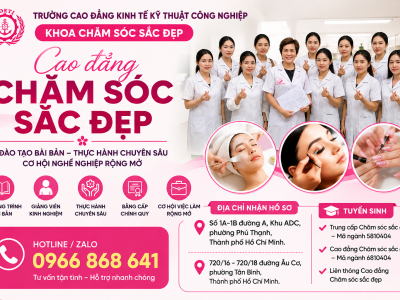 Cao đẳng Chăm sóc Sắc đẹp – Thông tin tuyển sinh và chương trình đào tạo