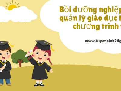 Bồi dưỡng nghiệp vụ quản lý giáo dục theo chương trình mới