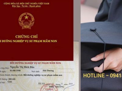 Học chứng chỉ sư phạm mầm non để trở thành Giáo viên mầm non