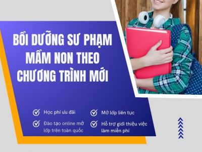 Bồi dưỡng sư phạm mầm non theo chương trình mới