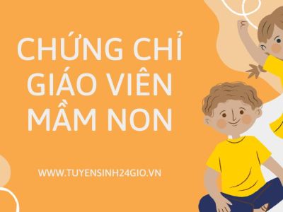 Chứng chỉ giáo viên mầm non