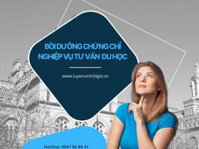 Nghiệp vụ tư vấn du học. Khóa học cấp chứng chỉ nhanh