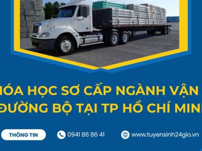 Khóa học sơ cấp ngành vận tải đường bộ tại TP Hồ Chí Minh