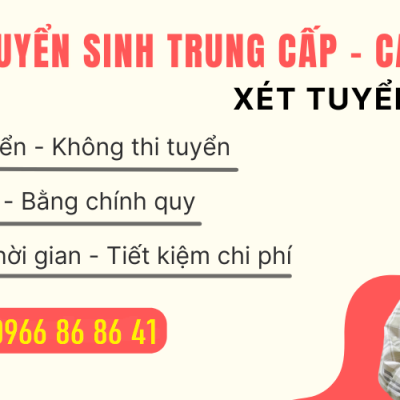 Thông báo xét tuyển đại học từ xa trực tuyến